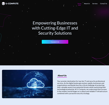 u-compute website